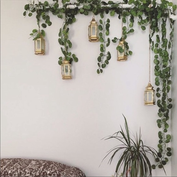 UO Hanging Ivy Leaves Plant Vines 40 feet